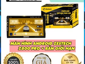 Trang bị màn hình Android Zestech Z800 Pro+ bản giới hạn cho xe tại TB Auto