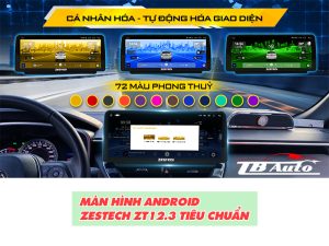 Giới thiệu về mẫu màn hình Zestech ZT12.3 bản tiêu chuẩn của nhà 