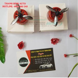 Nước hoa gài cửa gió hình cánh quạt