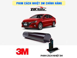 Dán phim cách nhiệt 3M chính hãng giá tốt tại TB Auto
