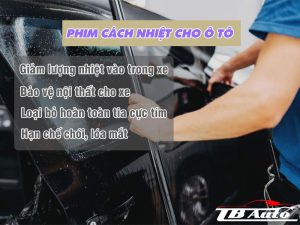 Phim cách nhiệt chính hãng cho ô tô 2 Những lý do nên dán phim cách nhiệt cho ô tô