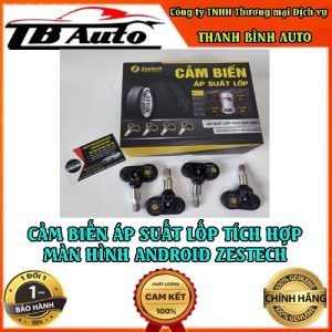 Cảm biến áp suất lốp tích hợp màn hình Android Zestech