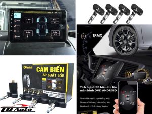 Cảm biến áp suất lốp tích hợp màn hình Android Zestech 1 cam bien ap suat lop tich hop man hinh android zestech thanh binh auto 4
