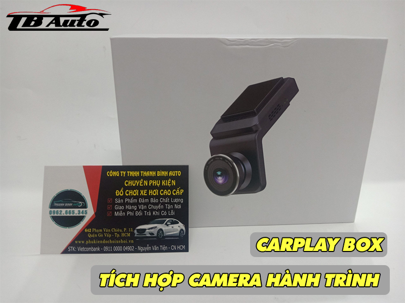 Một số tính năng có trên carplay box DVR tích hợp camera hành trình