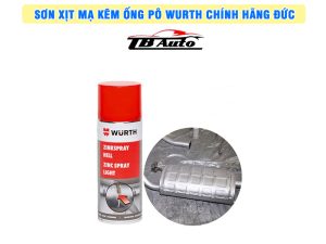 Mua sơn xịt mạ kẽm ống pô Wurth chính hãng Đức giá tốt tại TB Auto