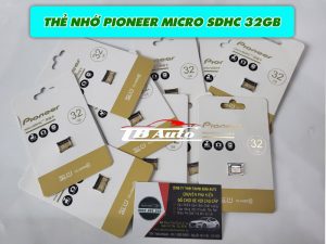 Thẻ nhớ Pioneer Micro SDHC 32GB 1 Thẻ nhớ Pioneer Micro SDHC 32GB