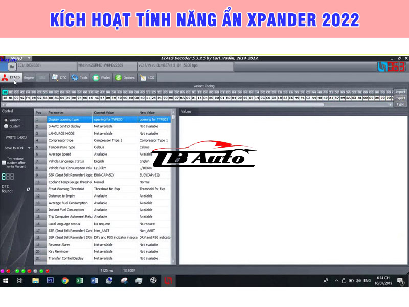 Địa chỉ kích hoạt tính năng ẩn Xpander 2022 hoàn toàn miễn phí tại TPHCM