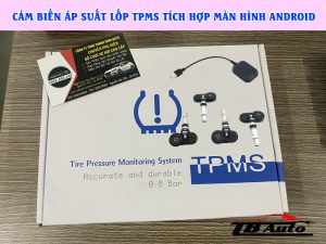 Cảm biến áp suất lốp TPMS tích hợp màn hình Android 3 Cảm biến áp suất lốp TPMS tích hợp màn hình Android