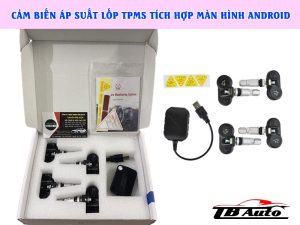 Cảm biến áp suất lốp TPMS tích hợp màn hình Android 1 Cảm biến áp suất lốp TPMS tích hợp màn hình Android