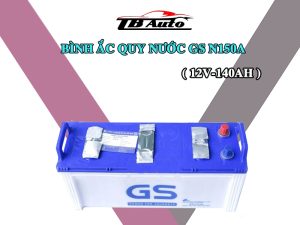 Bình ắc quy nước GS N150A ( 12V-140AH ) 2 Ac quy nuoc GS N150A 2