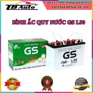 Bình ắc quy nước GS L30 ( 12V-30AH )
