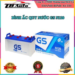 Bình ắc quy nước GS N120 ( 12V-120AH )