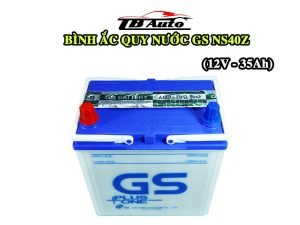 Bình ắc quy nước GS NS40Z ( 12V-35AH ) 2 Binh ac quy GS NS40Z 2