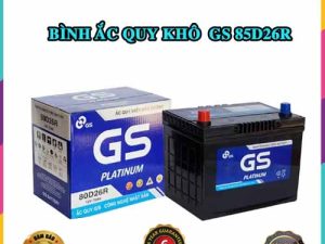 Bình ắc quy khô GS MF 85D26R ( 12V-75AH )