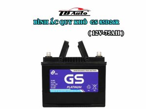 Bình ắc quy khô GS MF 85D26R ( 12V-75AH ) 3 Binh ac quy kho GS 85D26R 4