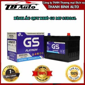 Bình ắc quy khô GS MF 85D26L ( 12V-75AH )
