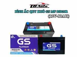 Bình ắc quy khô GS MF 95D31R (12V-80AH) 2 Binh ac quy kho GS MF 95D31R 2