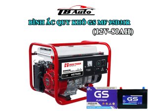 Bình ắc quy khô GS MF 95D31R (12V-80AH) 4 Binh ac quy kho GS MF 95D31R 3