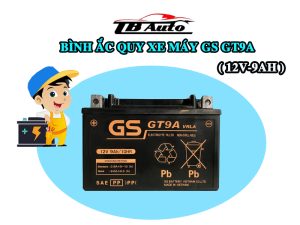 Binh ac quy xe may Spacy GT9A 1