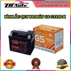 Bình ắc quy xe máy GS GTZ5S-H ( 12V - 4Ah )