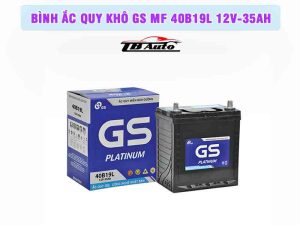 Bình ắc quy khô GS MF 40B19L 12V-35AH 2 Bình ắc quy khô GS MF 40B19L 12V-35AH có khả năng chống ăn mòn tốt