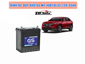 Bình ắc quy khô GS MF 40B19L(S) 12V-35AH có khả năng phóng điện thấp