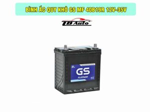 Bình ắc quy khô GS MF 40B19R 12V-35AH TB Auto
