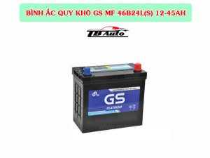 Bình ắc quy khô GS MF 46B24L(S) 12V-45AH TB Auto