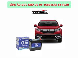 Bình ắc quy khô GS MF 46B24L(S) 12V-45AH không gây mùi khó chịu