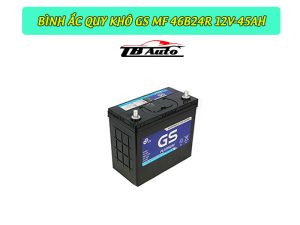 Bình ắc quy khô GS MF 46B24R 12V-45AH 2 Bình ắc quy GS MF 46B24R là loại ắc quy khô miễn bảo dưỡng