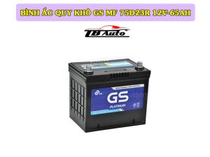 Bình ắc quy khô GS MF 75D23R 12V-65AH 1 Bình ắc quy khô GS MF 75D23R 12V-65AH TB Auto