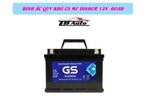 Bình ắc quy khô GS MF DIN60R 12V-60AH 1 Bình ắc quy khô GS MF DIN60R 12V-60AH TB Auto
