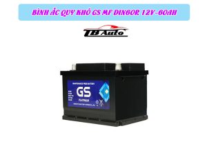 Bình ắc quy khô GS MF DIN60R 12V-60AH 2 Ắc quy GS MF DIN60R thuộc dòng ắc quy khô, miễn bảo dưỡng