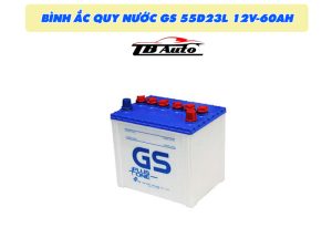 Bình ắc quy nước GS 55D23L 12V-60AH 1 Bình ắc quy nước GS 55D23L 12V-60AH TB Auto