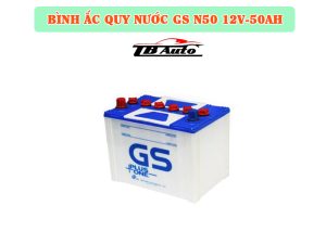 Bình ắc quy nước GS N50 12V-50AH TB Auto