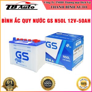 Bình ắc quy nước GS N50L 12V-50AH