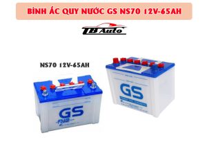 Ắc quy nước GS NS70 12V-65AH có khả năng chịu nhiệt tốt