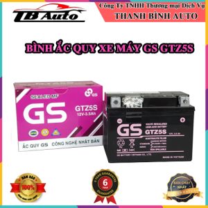 Bình ắc quy xe máy GS GTZ5S ( 12V - 3.5AH )