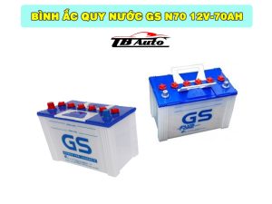 Bình ắc quy nước GS N70 12V-70AH 2 Bình ắc quy nước GS N70 12V-70AH có khả năng chịu nhiệt tốt