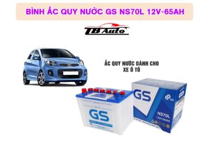 Bình ắc quy nước GS NS70L 12V – 65AH 4 Địa chỉ bán bình ắc quy nước GS NS70L 12V – 65AH uy tín tại TPHCM
