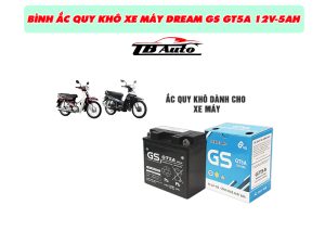 Địa điểm bán bình ắc quy xe máy Dream GS GT5A 12V-5AH uy tín tại TPHCM