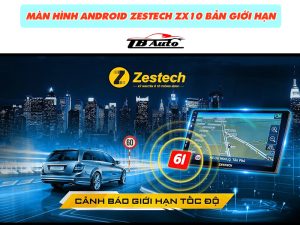 Màn hình Android Zestech ZX10 Bản giới hạn 4 Cảnh báo giới hạn tốc độ và hiển thị mật độ giao thông