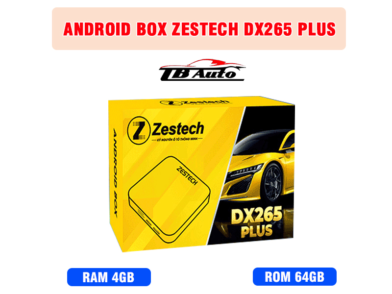 Android Box Zestech DX265 Plus TB Auto