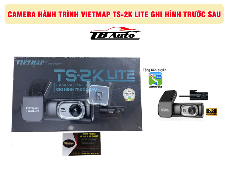 Camera hành trình Vietmap TS-2K Lite TB Auto