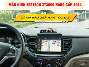 Màn hình Zestech ZT360G nâng cấp 2024 4 Giúp cảnh báo giới hạn tốc độ và hiển thị mật độ giao thông