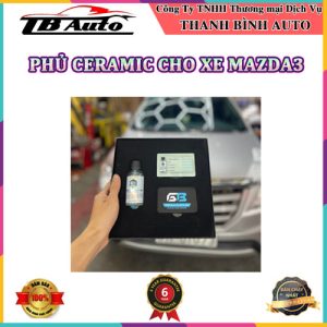 Phủ Ceramic cho xe Mazda 3