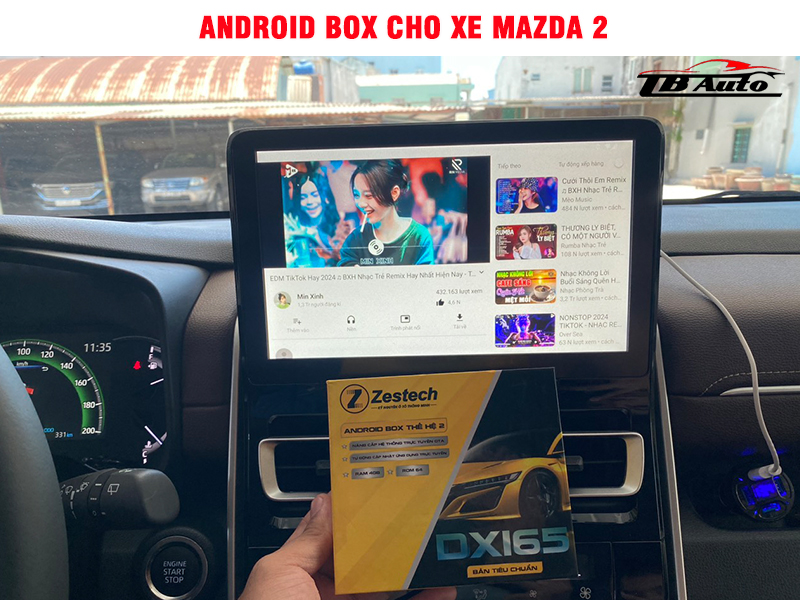 Địa chỉ lắp Android Box cho xe Mazda 2 uy tín chất lượng tại TP Thủ Đức