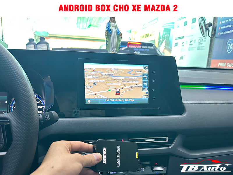 Địa chỉ lắp Android Box cho xe Mazda 2 uy tín chất lượng tại Quận 9