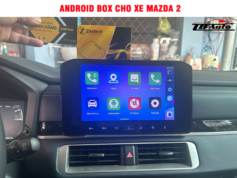 Địa chỉ lắp Android Box cho xe Mazda 2 uy tín chất lượng tại Quận Gò Vấp