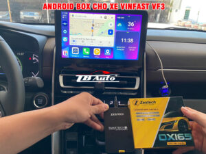 Địa chỉ lắp Android Box cho xe VinFast VF3 uy tín chất lượng tại TPHCM